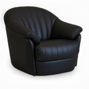 poli negra Poltrona Poli