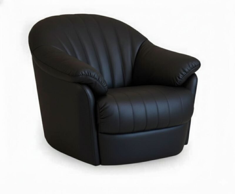 poli negra Poltrona Poli