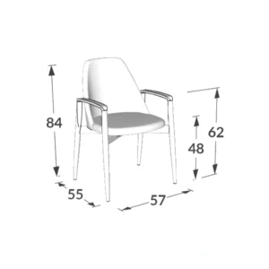 Cadeira Zoe-3 Silla Zoe